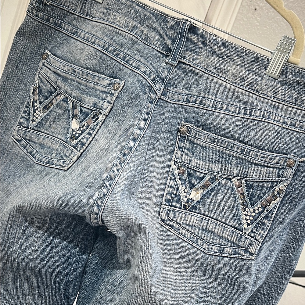 Wrangler Premium Patch jeans - EUC - size 14